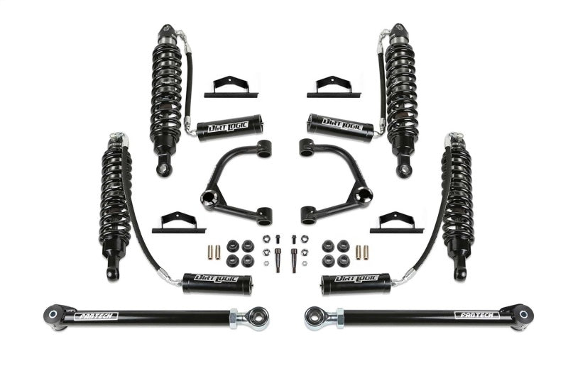 Fabtech 2021 Ford Bronco 3in UCA Kit w/Uniballs & Dlss Resi Shocks - K2378DL