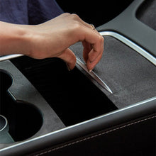 Load image into Gallery viewer, Alcantara Center Console Wrap for Tesla Model 3 Highland / Y