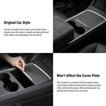 Load image into Gallery viewer, Alcantara Center Console Wrap for Tesla Model 3 Highland / Y