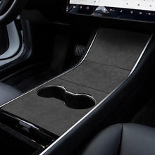 Load image into Gallery viewer, Alcantara Central Control Panel Sticker for Tesla Model 3 (17-20)