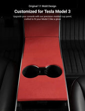 Load image into Gallery viewer, Alcantara Central Control Panel Sticker for Tesla Model 3 (17-20)