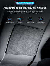 Load image into Gallery viewer, Alcantara Seat Back Protector for Model 3 Highland/Y Juniper | 2-Pack | Premium Comfort