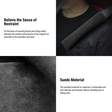 Load image into Gallery viewer, Alcantara Seat Belt Cover for Tesla Model 3/S/X/Y
