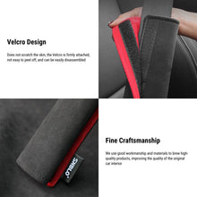 Load image into Gallery viewer, Alcantara Seat Belt Cover for Tesla Model 3/S/X/Y