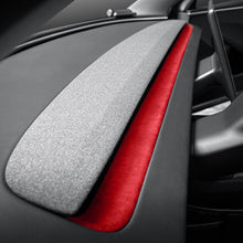 Load image into Gallery viewer, Alcantara Spliced Dash Trim for Tesla Model 3 Highland / Model Y Juniper (2PCS)