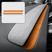 Load image into Gallery viewer, Alcantara Spliced Dash Trim for Tesla Model 3 Highland / Model Y Juniper (2PCS)