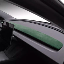 Load image into Gallery viewer, Alcantara Spliced Dash Trim for Tesla Model 3 Highland / Model Y Juniper (2PCS)