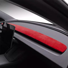 Load image into Gallery viewer, Alcantara Spliced Dash Trim for Tesla Model 3 Highland / Model Y Juniper (2PCS)