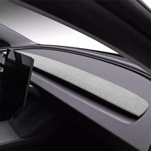 Load image into Gallery viewer, Alcantara Spliced Dash Trim for Tesla Model 3 Highland / Model Y Juniper (2PCS)