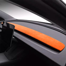 Load image into Gallery viewer, Alcantara Spliced Dash Trim for Tesla Model 3 Highland / Model Y Juniper (2PCS)