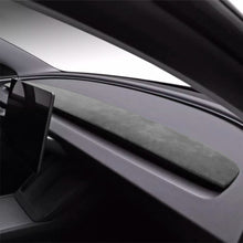 Load image into Gallery viewer, Alcantara Spliced Dash Trim for Tesla Model 3 Highland / Model Y Juniper (2PCS)