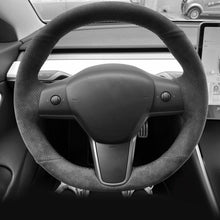 Load image into Gallery viewer, TESERY Alcantara Steering Wheel Cover for Model 3 / Y