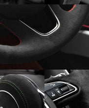 Load image into Gallery viewer, Alcantara Steering Wheel Cover for Tesla Model S / Model X