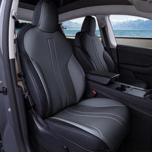 Load image into Gallery viewer, All Season Nappa Leather Seat Cover for Tesla Model 3/Y