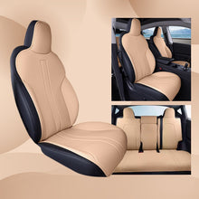 Load image into Gallery viewer, All Season Nappa Leather Seat Cover for Tesla Model 3/Y