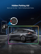 Load image into Gallery viewer, Model 3/Y Music-Synced RGB Ambient Lighting With Wireless Charging Phone Mount