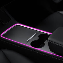 Load image into Gallery viewer, Center Console Ambient Lighting LED Strip for Model 3/Y