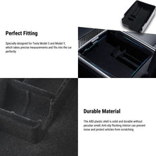Load image into Gallery viewer, TESERY Armrest Organizer Console Tray for Model 3 / Model Y