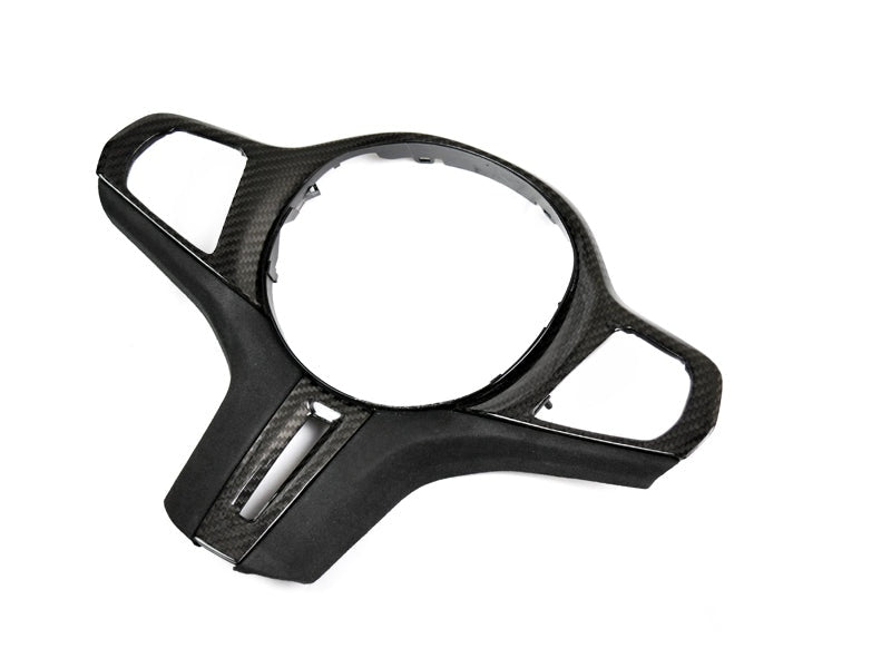 AutoTecknic Carbon Alcantara Steering Wheel Trim - BMW G20 3-Series