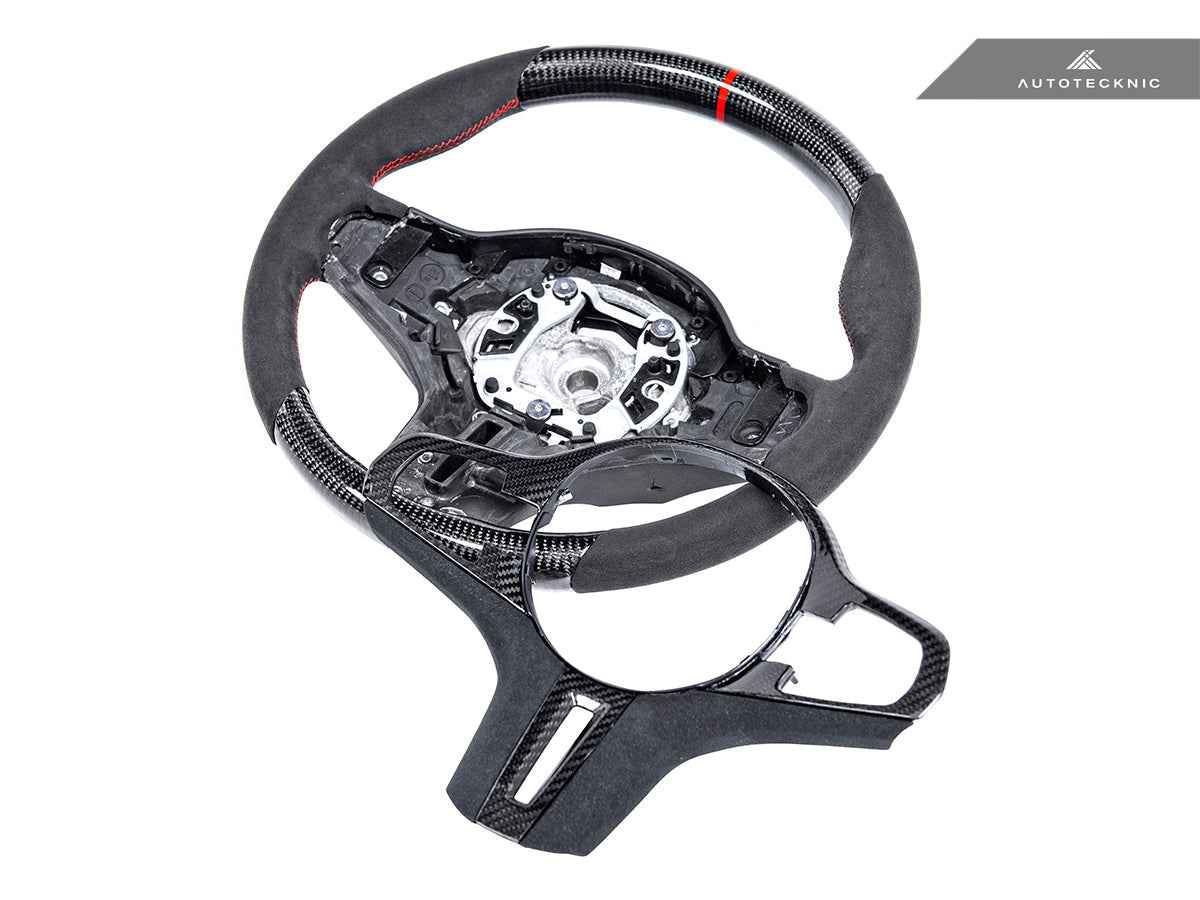 AutoTecknic Replacement Carbon Steering Wheel - BMW F95 X5M | F96 X6M