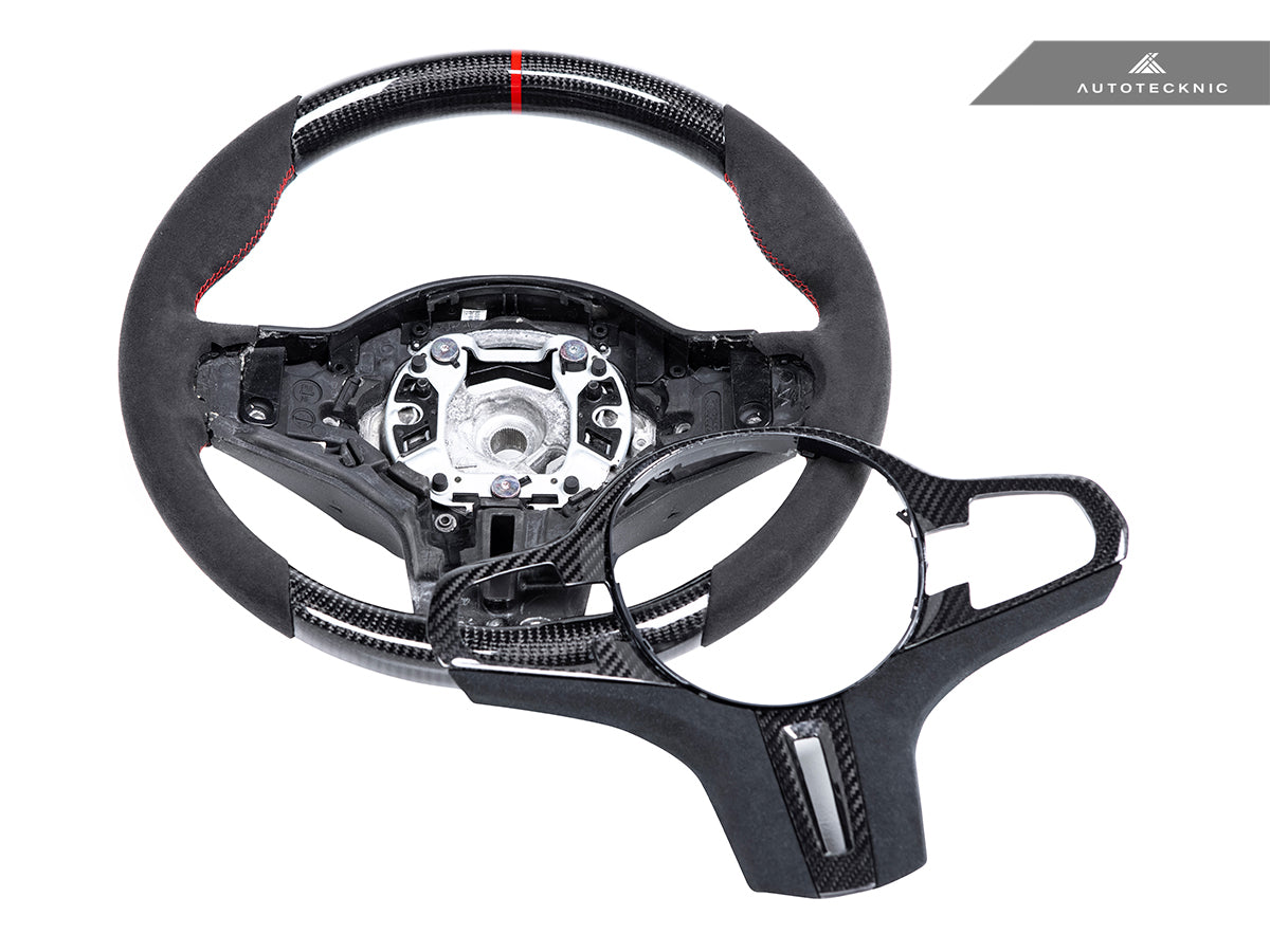 AutoTecknic Replacement Carbon Steering Wheel - BMW G22/ G26 4-Series