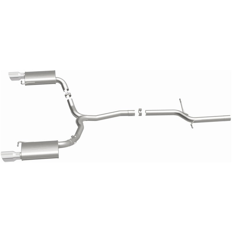 Magnaflow 2015 Audi Allroad 2.0L Touring Dual Spilt Rear Exit 2.5in 4in Tip SS C/B Perf Exhaust - 15369