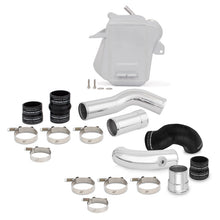 Load image into Gallery viewer, Mishimoto 11-16 Ford 6.7L Powerstroke Air-To-Water Intercooler Kit - Wrinkle Silver w/Polished Pipes - MMINT-F2D-11KSLP