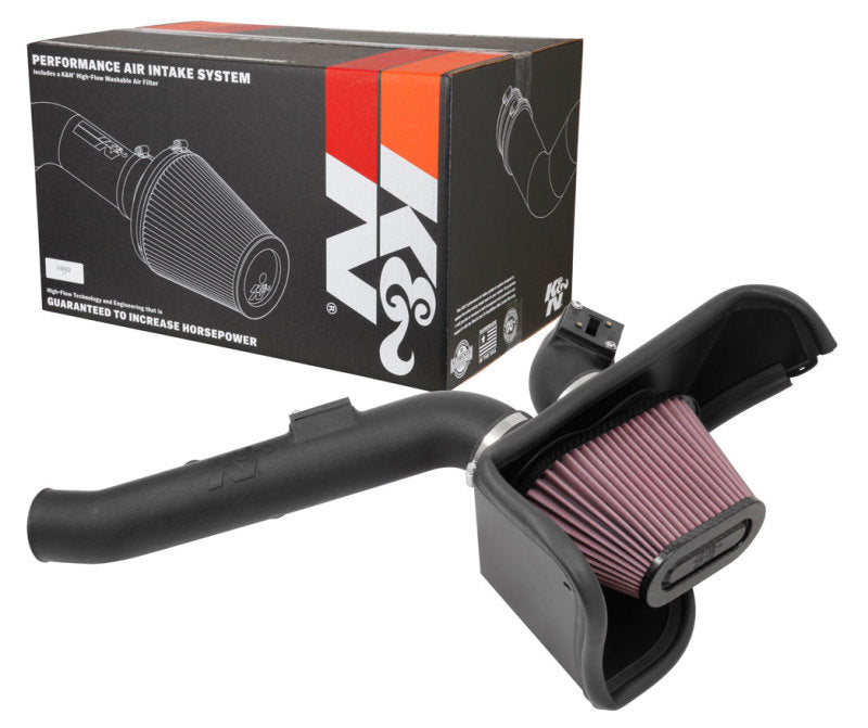 K&N 16-17 Cadillac ATS-V 3.6L V6 Twin Turbo Performance Intake Kit - 57-3093
