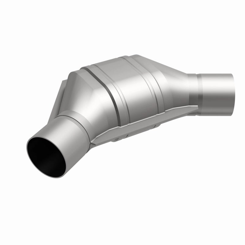 MagnaFlow Universal Catalytic Converter 2.50inch Angled In/Out FED - 94086