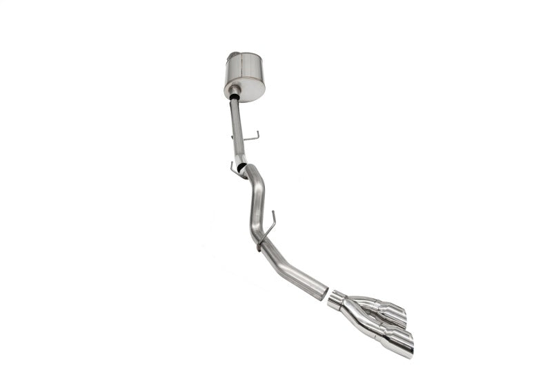 Corsa 2021-2025 Ford F-150 Regular Cab/ 8in Bed 5.0L V8 Sport Cat-Back Single Side Exit-Polished - 21154