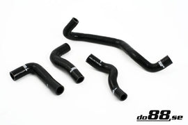 do88 Volvo C30/C70/S40/V50 Turbo 04-13 Heater Hoses Black - DO88-KIT39S