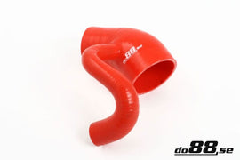 do88 Volvo 850/S70/V70 3in-2.25in Throttle Body Hose Red - DO88-KIT43R