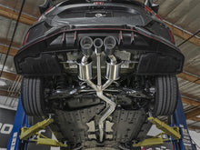 Load image into Gallery viewer, aFe POWER Takeda 2-1/2in to 2-1/4in 304SS Catback Dual-Exit Exhaust 17+ Honda Civic Type R w/CF Tips - 49-36616-C
