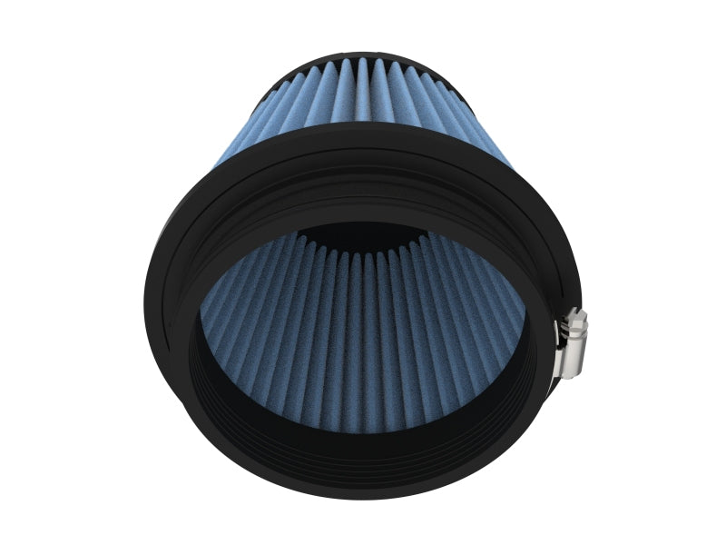 aFe POWER Universal Clamp-On Air Filter w/ D2 Dura-Dry Media - 5in F x 6.5in B x 4.75in T x 5in H - 21-50505V