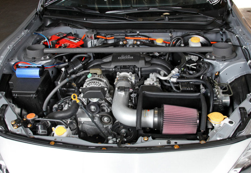 K&N 13 Subaru BRZ 2.0L / 13 Scion FR-S 2.0L Silver 69 Series Typhoon Intake - 69-8619TS