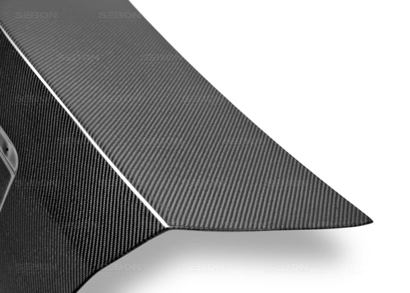 Seibon 08-10 Subaru Impreza/WRK/STi 4dr OEM-style Carbon Fiber Trunk Lid - TL0809SBIMP4D-OE