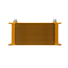 Load image into Gallery viewer, Mishimoto Universal 19 Row Oil Cooler - Gold - MMOC-19G