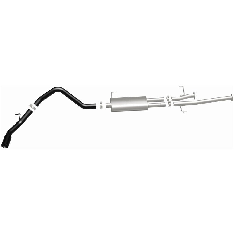 MagnaFlow Cat-Back Exhaust 14-16 Toyota Tundra V8 4.6/5.7L 3in SS Black Tips Single Side Exit - 15367