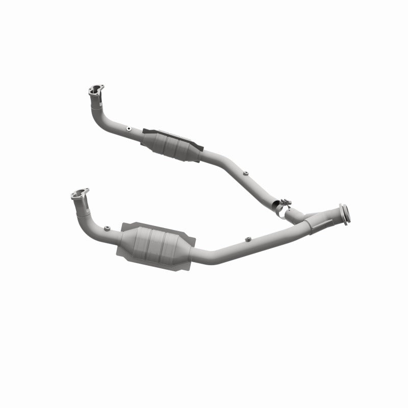MagnaFlow DF Cat. Conv 97 Land Rover Defender 90 4.0L Y-Pipe Assy / 96-99 Discovery 4.0L Y-Pipe Assy - 93690