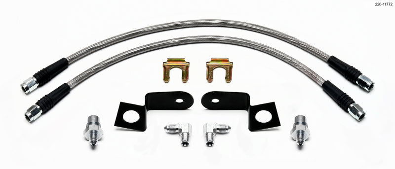 Wilwood Flexline Kit 2006-10 Magnum/Charger/Challenger/300C Rear - 220-11772