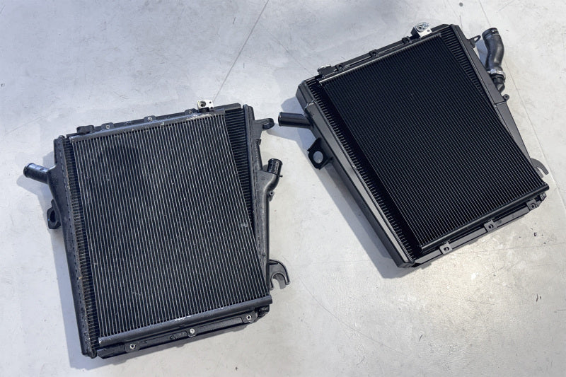 CSF 09-15 Ferrari 458 High Performance All Aluminum Radiator - Left - 7251