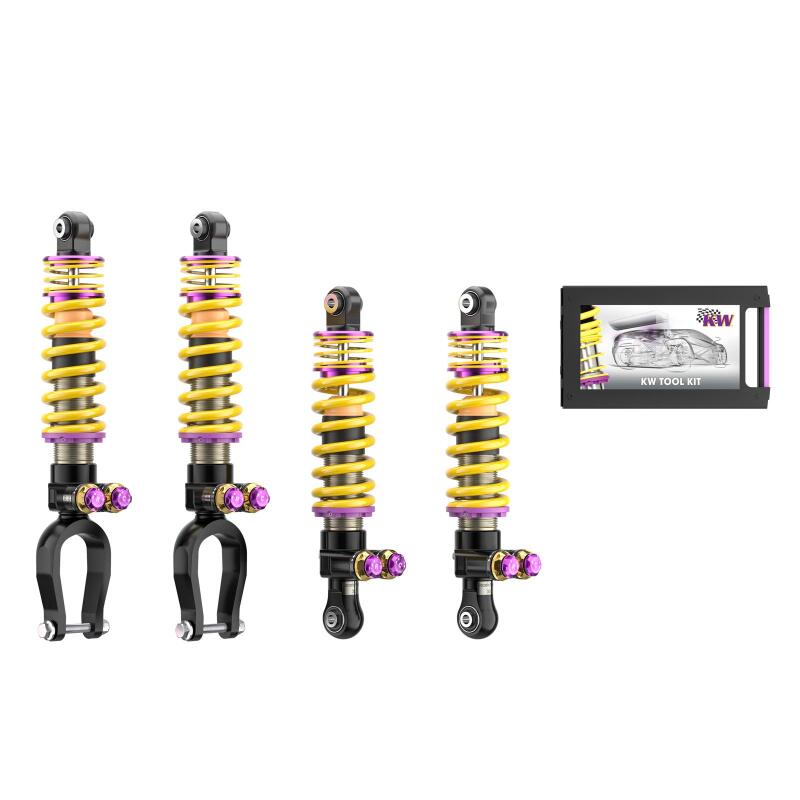 KW Coilover Kit V5 Bundle 2020 Chevrolet C8 Corvette Stingray w/o NoseLift - 30961033