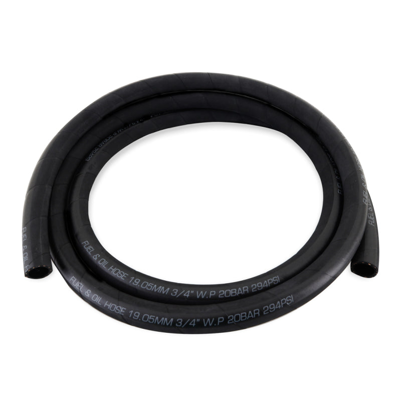 Mishimoto Push Lock Hose, Black, -12AN, 120in Length - MMHOSE-PL-12-120