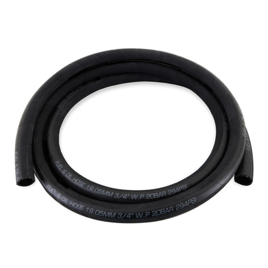 Mishimoto Push Lock Hose, Black, -12AN, 120in Length - MMHOSE-PL-12-120