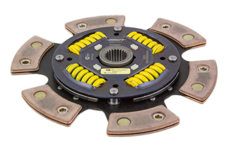 ACT 2003 Mitsubishi Lancer 6 Pad Sprung Race Disc - 6240608