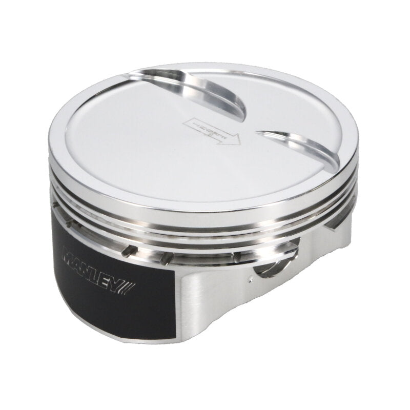 Manley Small Block Chevy LS Series 4.030in Bore 1.115in CD 10cc Dish Platinum Series Pistons - 592730C-8
