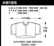 Load image into Gallery viewer, Hawk 84-4/91 BMW 325 (E30) HT-10 HP+ Street Front Brake Pads - HB195N.640