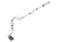Load image into Gallery viewer, Borla 15-16 Ford F-150 3.5L EcoBoost Ext. Cab Std. Bed Black Chrome CB Exhaust ATAK Truck Side Exit - 140619BC