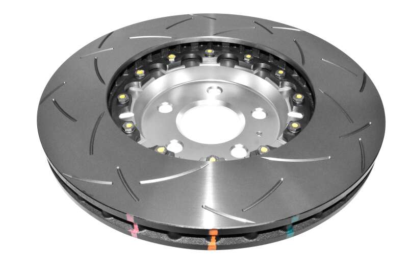 DBA 14-20 Audi A6 Quattro (w/345mm Front Rotor) Front 5000 Series Slotted Rotor w/Silver Hat - DBA52832SLVS