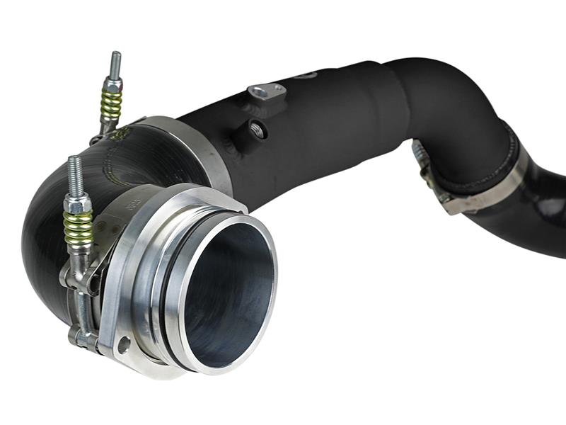 aFe 2020 Toyota Supra 3.0L 3in Black Intercooler Tube - Hot - 46-20398-B